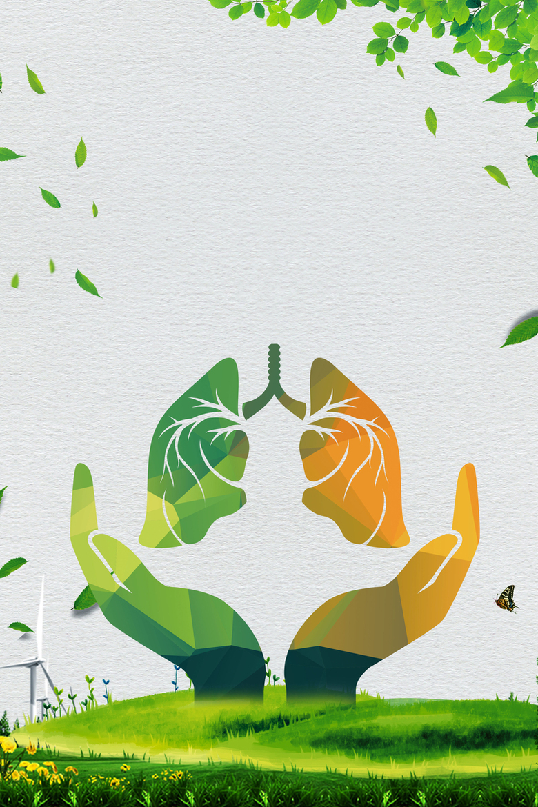 绿色世界防治结核病日海报