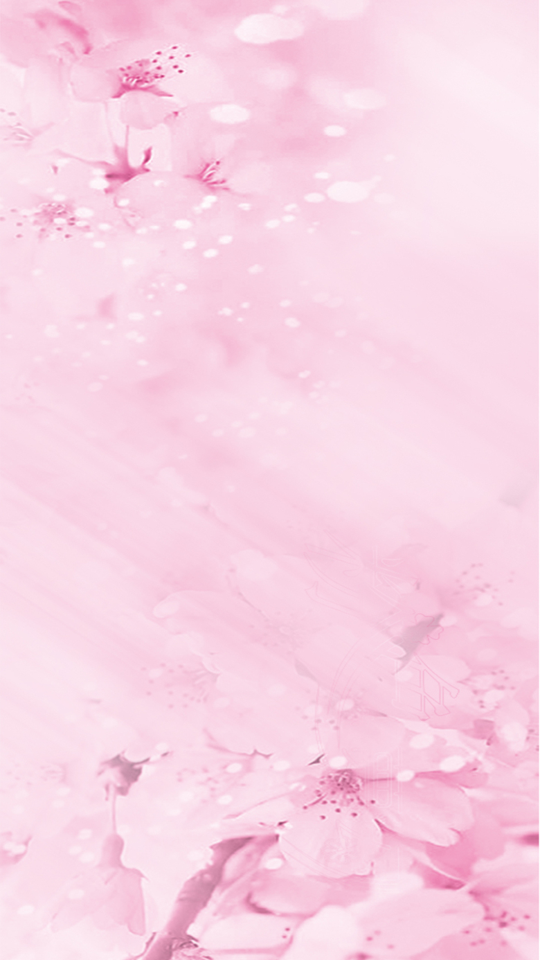 三生三世十里桃花粉色唯美背景素材