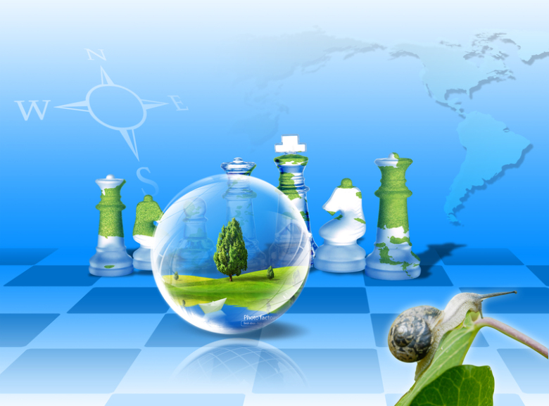 环保环境自然绿色国际国际象棋