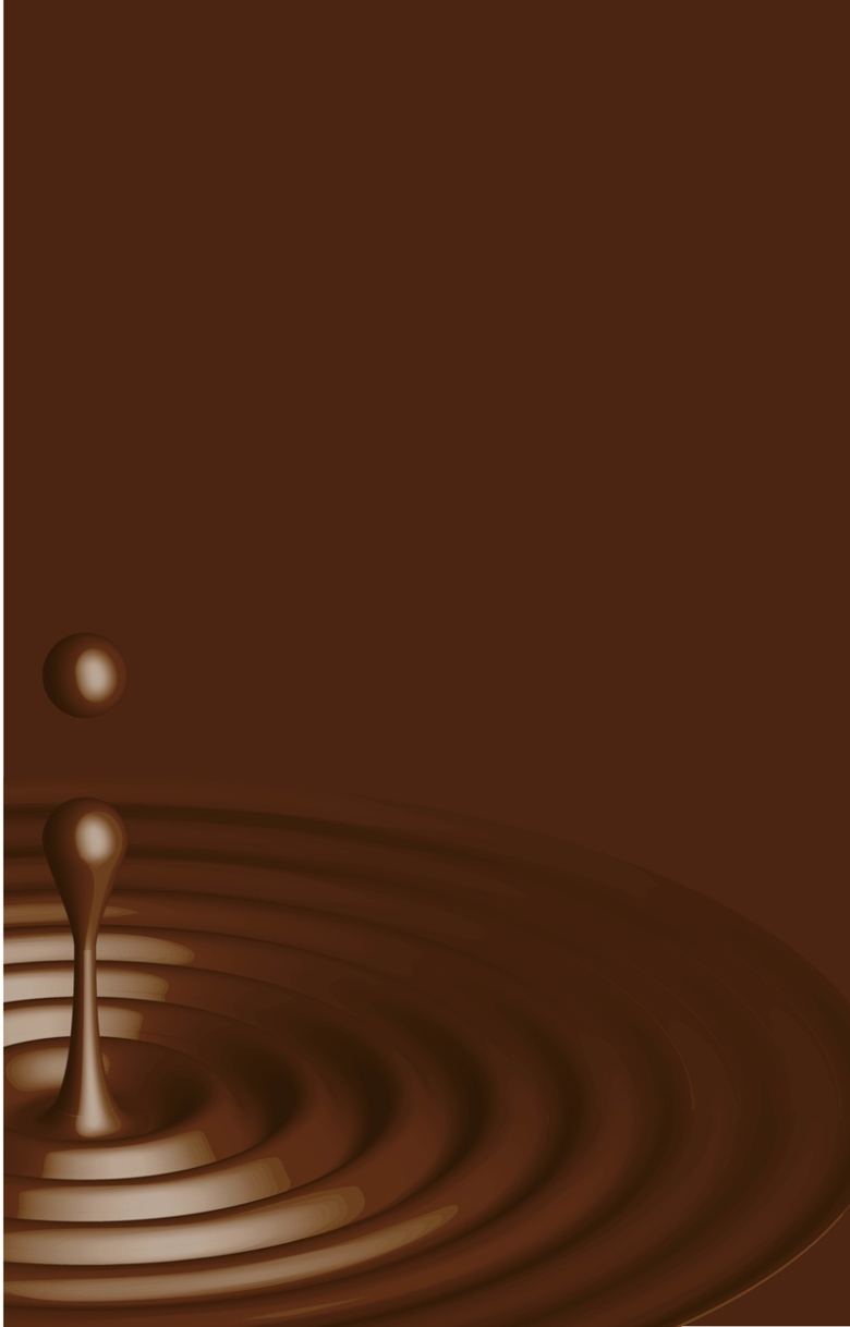 咖啡色水滴背景素材
