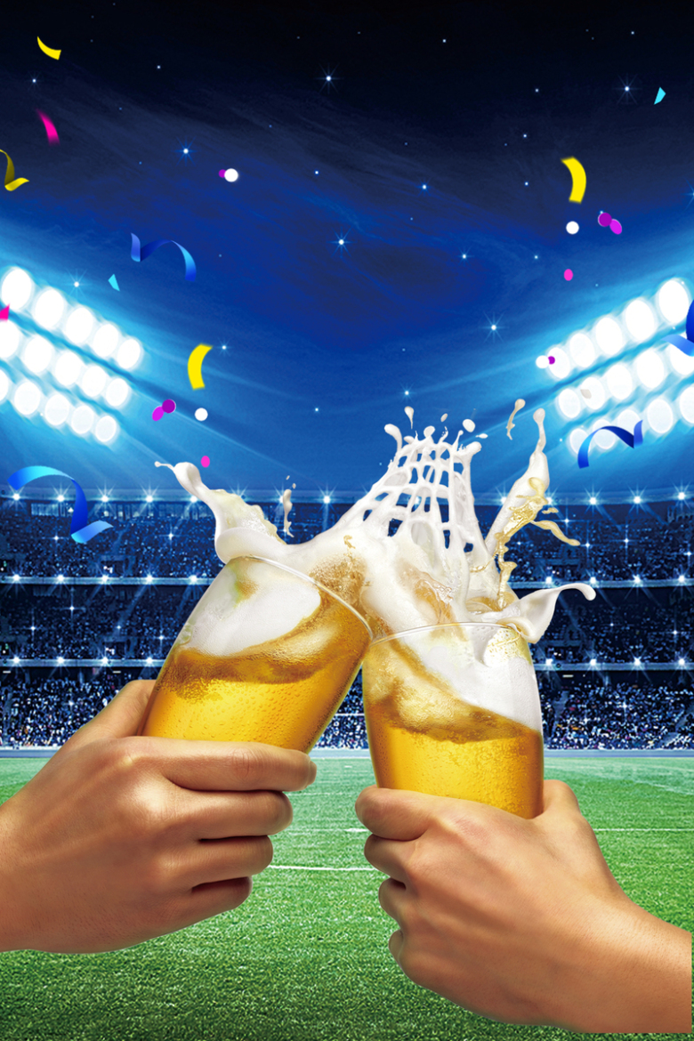 夏季啤酒世界杯海报