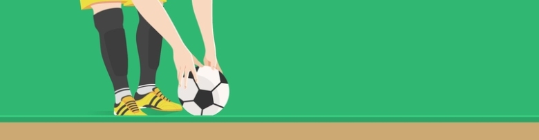 国足世界杯插画矢量素材