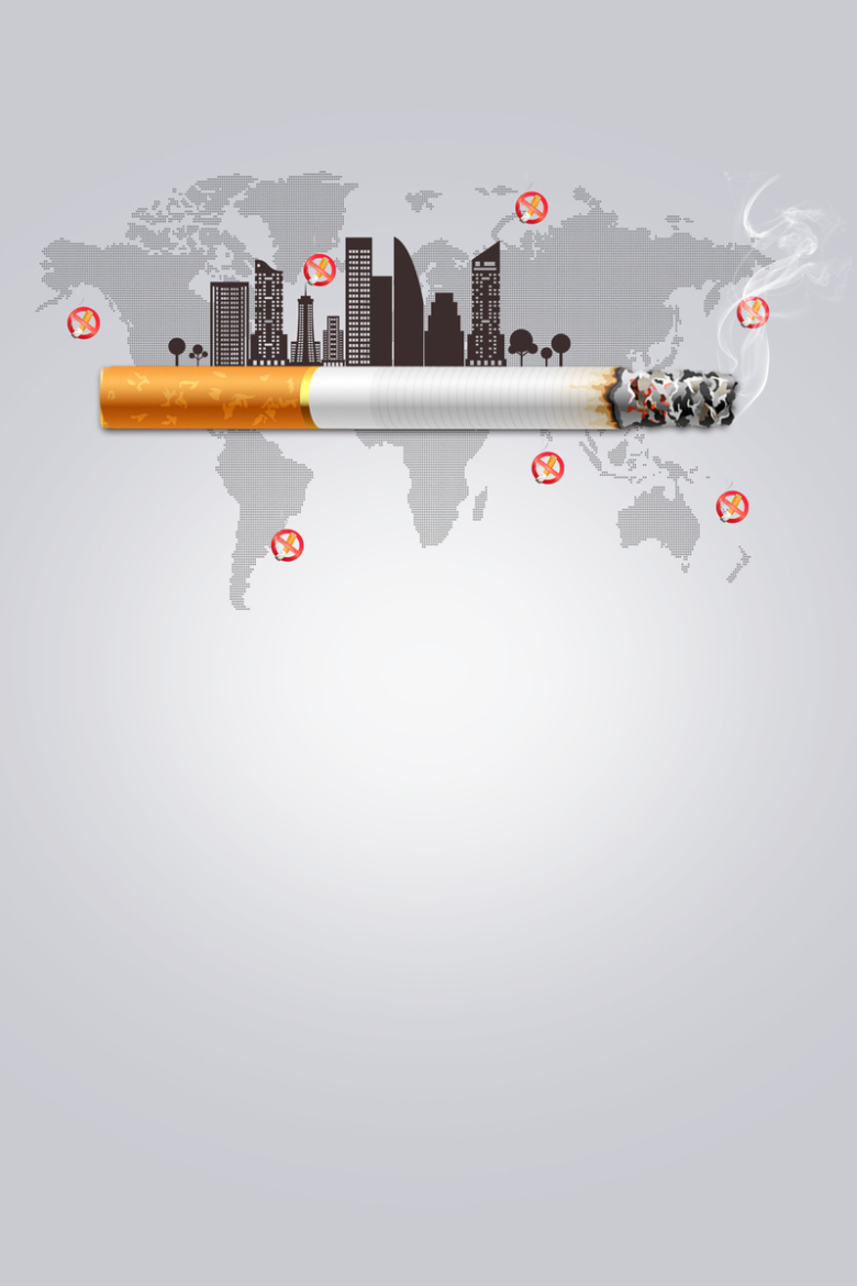 531世界无烟日公益宣传海报