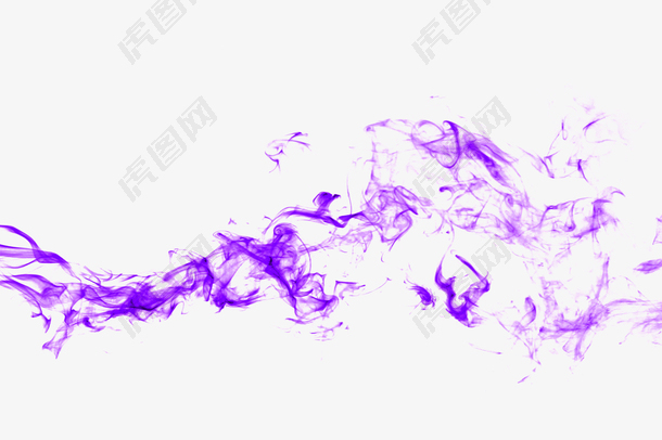 矢量紫色烟雾