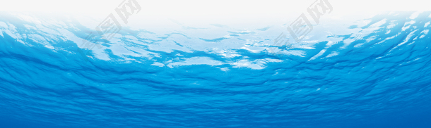 蓝色海水素材背景