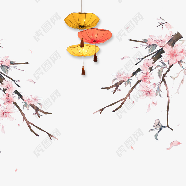 中秋节中国风装饰