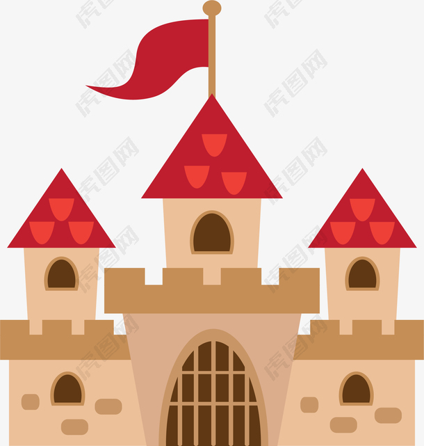 中世纪城堡楼房童话