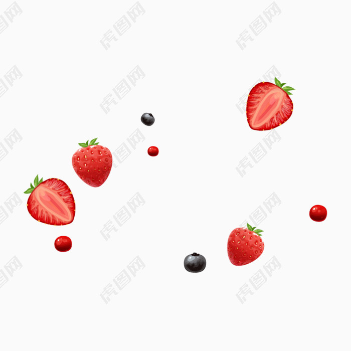 清新水果草莓新鲜水果