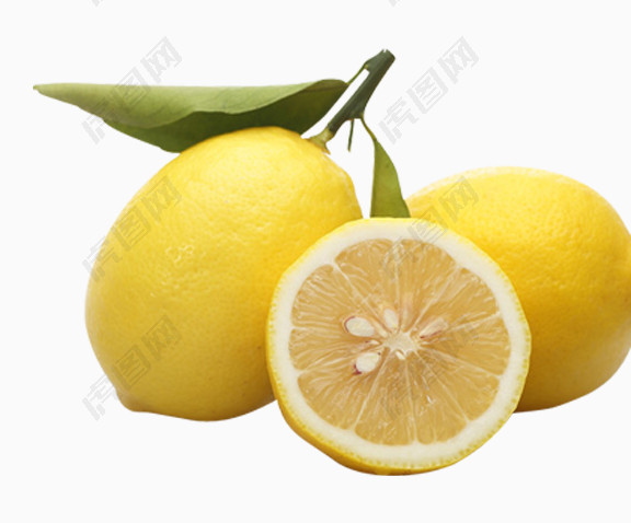 堆放的柠檬