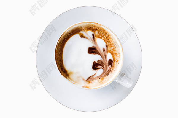 冬日暖人热饮热咖啡白色咖啡杯