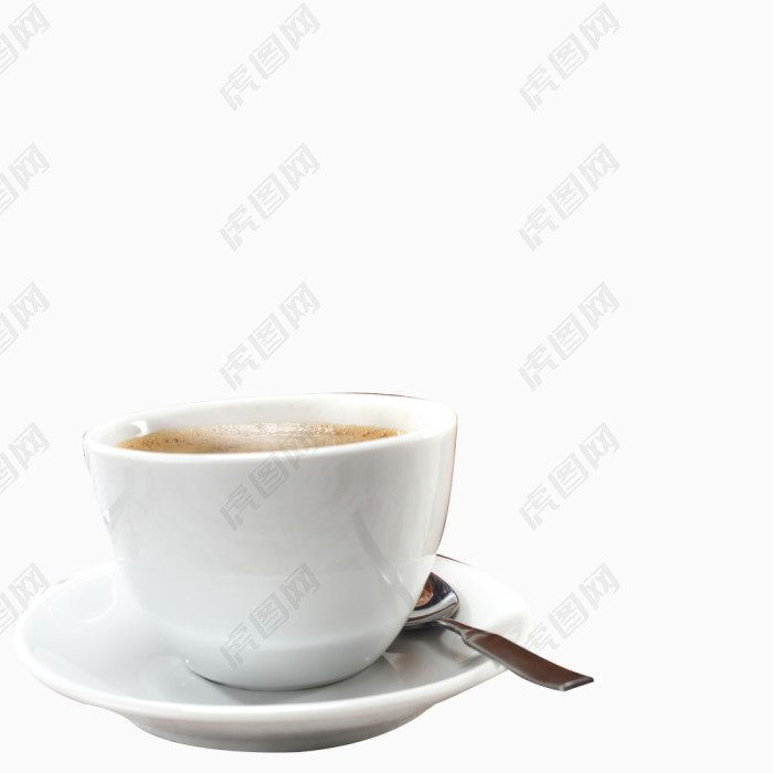 白色陶瓷咖啡杯冬日暖人热可可